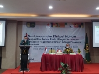 PEMBINAAN DAN DISKUSI HUKUM WILAYAH KEPULAUAN PENGADILAN TINGGI AGAMA KENDARI