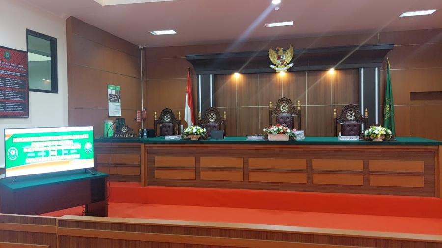 PENDAMPINGAN PERSIAPAN WBK (WILAYAH BEBAS DARI KORUPSI) PA LASUSUA OLEH KETUA PENGADILAN TINGGI AGAMA KENDARI