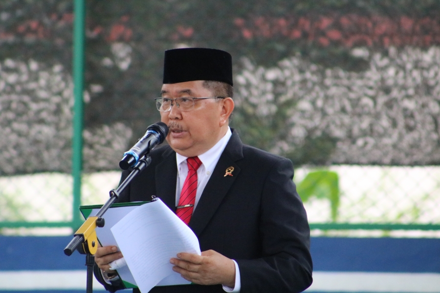 Semangat Hari Lahir Pancasila Tetap Berkobar di Tengah Hujan di Pengadilan Tinggi Agama Kendari