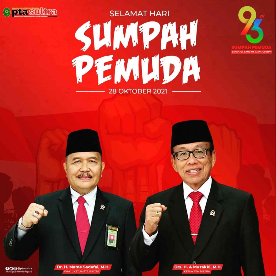 Selamat Memperingati 93 Tahun Sumpah Pemuda