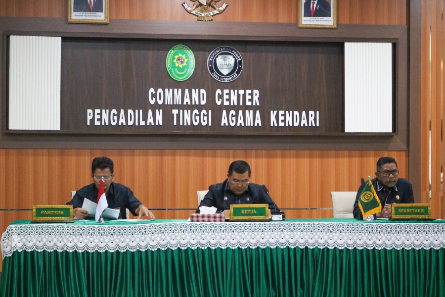 PTA KENDARI GELAR RAPAT BERKALA BULAN JUNI 2024