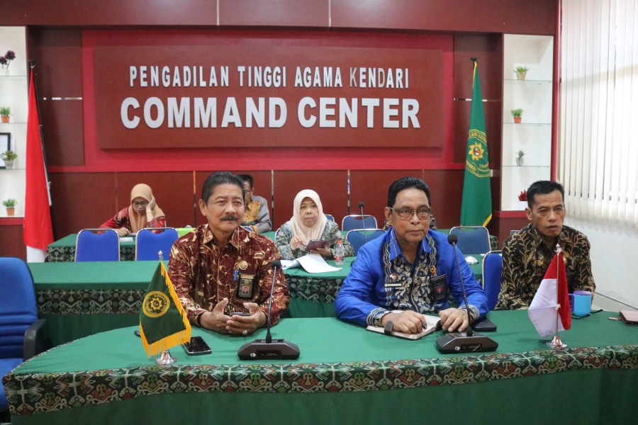 Pengadilan Tinggi Agama Kendari hadiri kegiatan Bimbingan Teknis oleh Direktorat Jenderal Badan Peradilan Agama