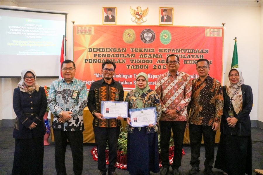 PTA KENDARI SELENGGARAKAN BIMBINGAN TEKNIS KEPANITERAAN TAHUN 2024