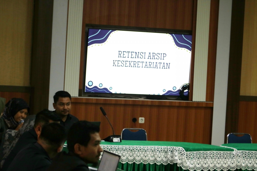 PERSIAPAN RETENSI ARSIP KESEKRETARIATAN PTA KENDARI